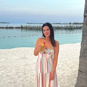 L*Space Vibrant Striped Maxi Dress